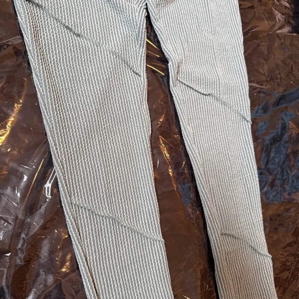 Fashion Nova Men's Mint Ribbed Jogger Pants - Picture 2 of 3